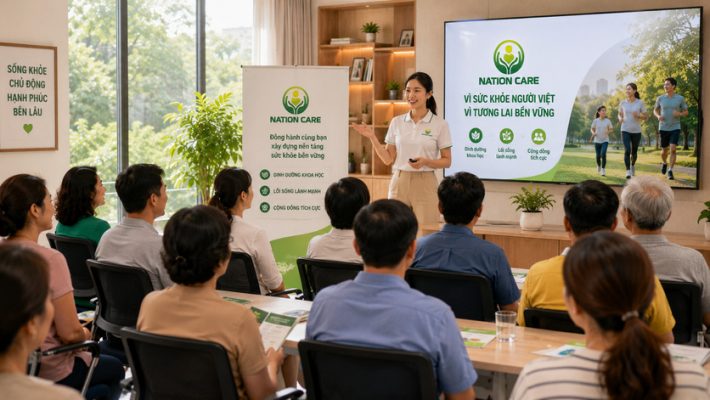 Nation Care đồng hành cùng sức khoẻ người Việt