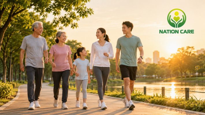 Chủ động sống khỏe để xây dựng chất lượng sống lâu dài