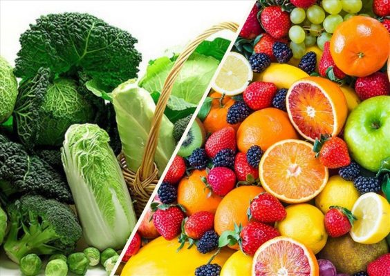 Người cao tuổi cần duy trì bổ sung rau xanh và trái cây trong khẩu phần